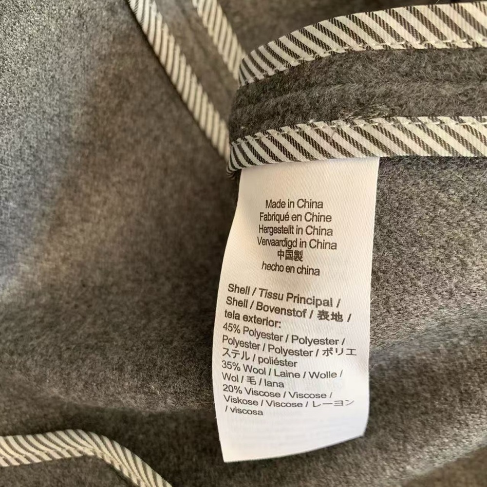 J. Crew Devon Blazer In Drapery Flannel Graphite - Picture 5 of 6